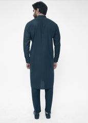 Blue gray shalwar kameez I Shalwar kameez I Stylish shalwar kameez