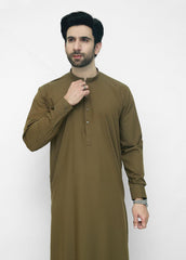 Men's Mehndi Shalwar Kameez