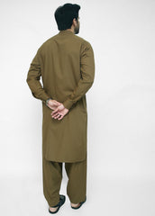 Men's Mehndi Shalwar Kameez