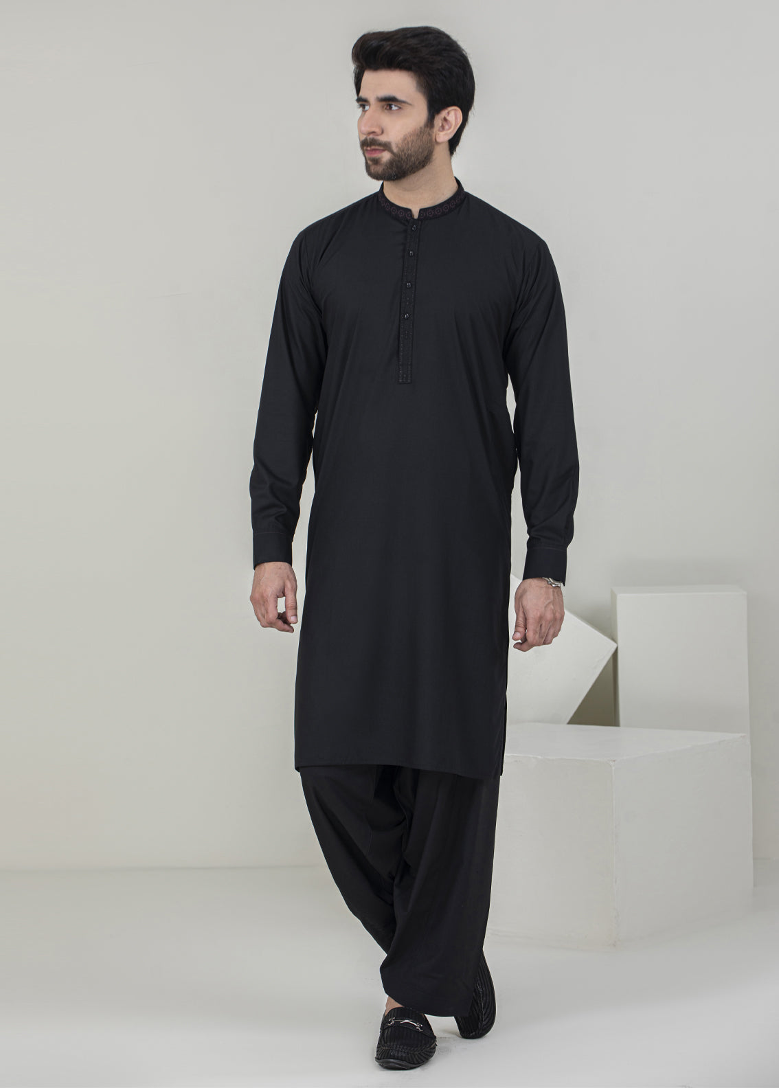Men's Shalwar Kameez Black