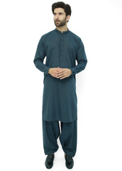 teal blue kameez shalwar I Best quality item I Stylish Kameez Shalwar